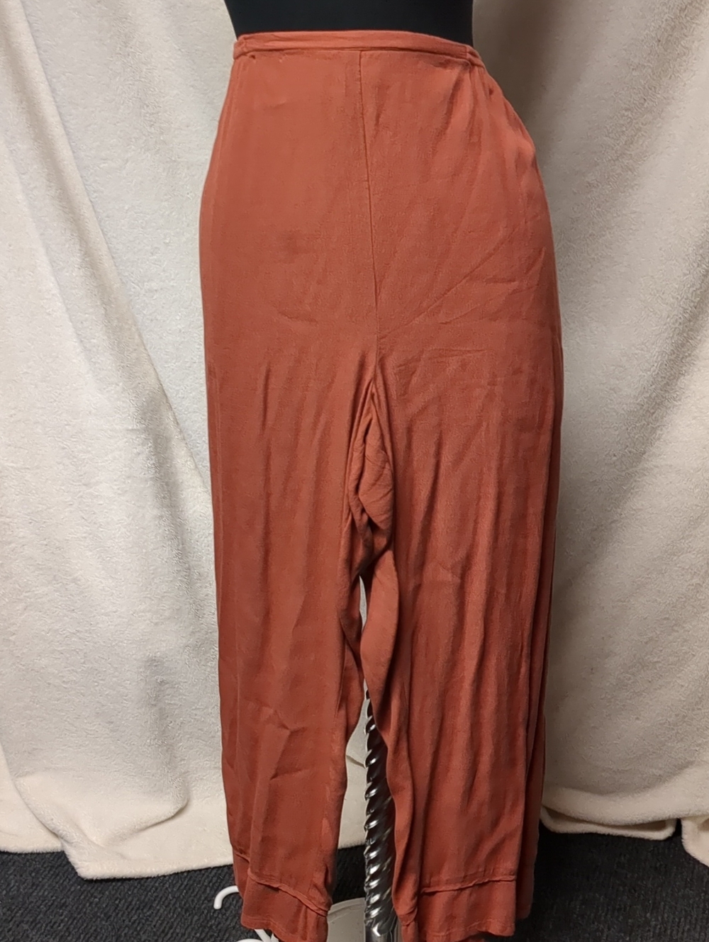 Citron Rust-Tone Maxi Skirt Pant